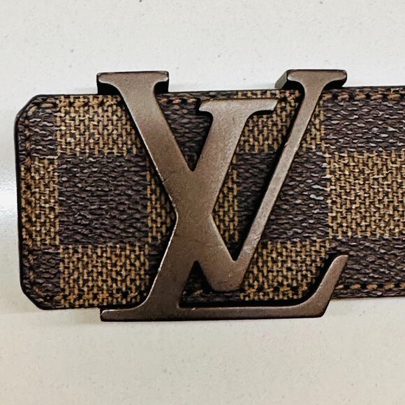 Louis Vuitton Damier Belt, Size 85/34, Never Worn, Excellent Condition - Picture 1 of 5